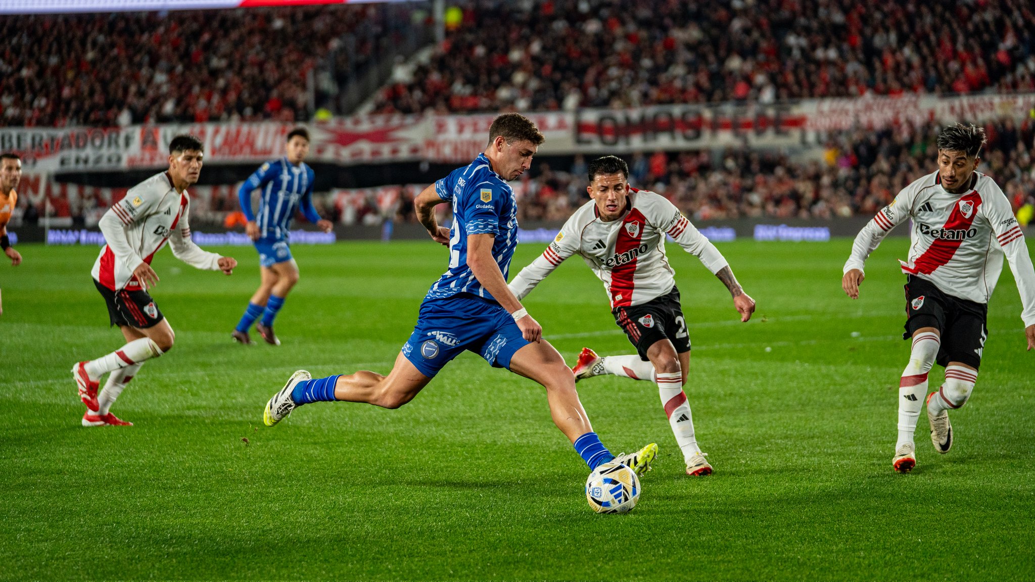 Godoy Cruz cayó en su visita a River/ Foto; Club Godoy Cruz.